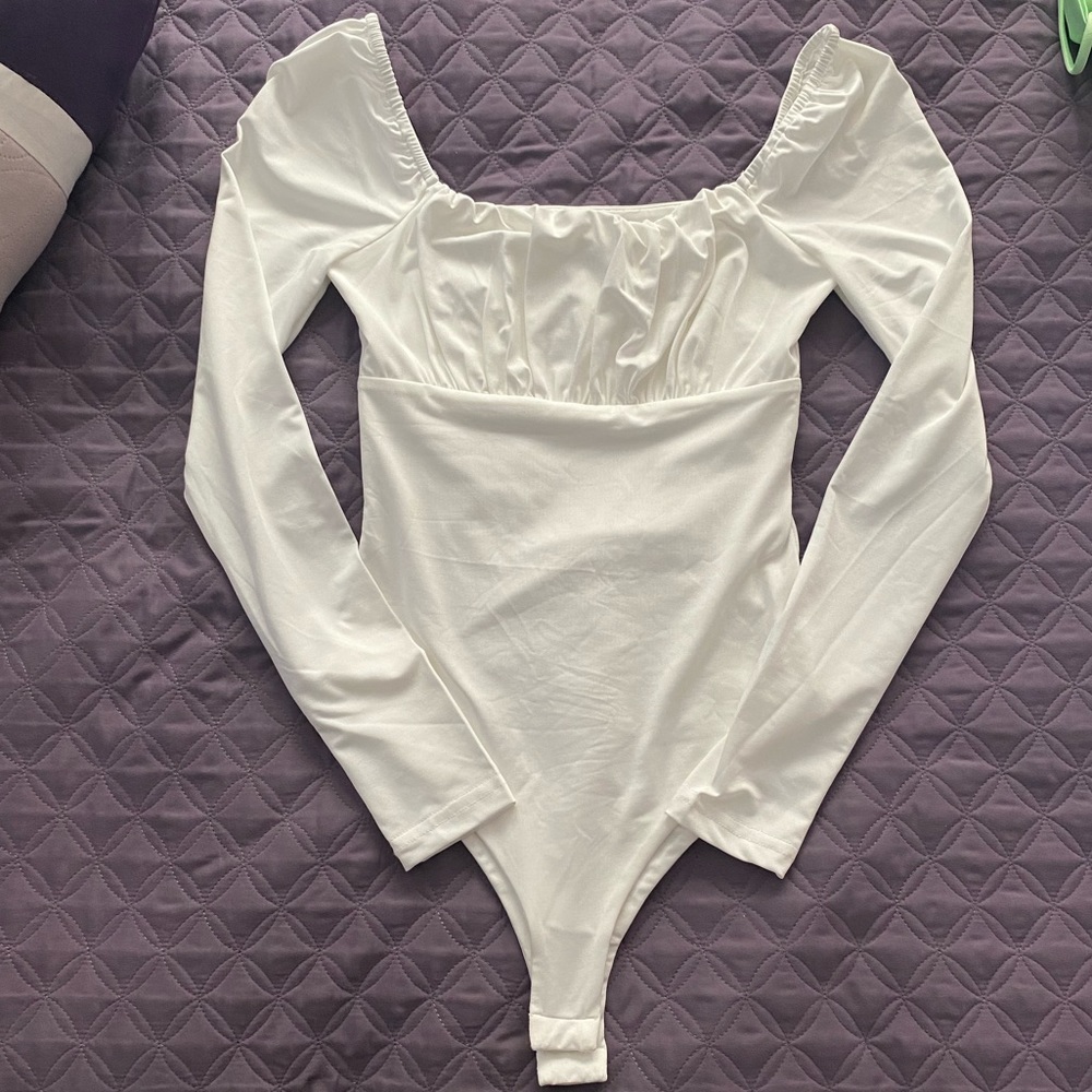 PRINCESS POLLY AILISH BODYSUIT - WHITE
